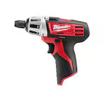 Milwaukee 2401-20, M12 Screwdriver (Tool Only)