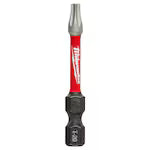 Milwaukee 48-32-4984, Shockwave™ 2" Impact Torx® T20 Power Bits (2PK)