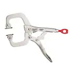 Milwaukee 48-22-3522, 6" TORQUE LOCK Locking C-Clamp Swivel Jaws