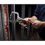 Milwaukee 48-22-3522, 6" TORQUE LOCK Locking C-Clamp Swivel Jaws