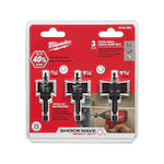 Milwaukee 49-22-4800, 3 pc Thin Wall Hole Saw Set