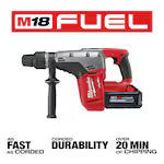Milwaukee 2717-22HD, M18 FUEL 1-9/16" SDS MAX Hammer Drill Kit (2 Batt)