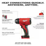 Milwaukee 2688-20, M18 Compact Heat Gun (Tool Only)