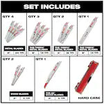 Milwaukee 49-22-3313, 13pc Sawzall Blade Set