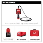Milwaukee 2315-21, M12 M-SPECTOR Flex 3ft Inspection Camera Kit (Discontinued)