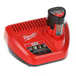 Milwaukee 2406-22, M12 FUEL™ 1/4” Hex 2-Speed Screwdriver Kit