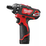 Milwaukee 2406-22, M12 FUEL™ 1/4” Hex 2-Speed Screwdriver Kit