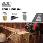 Milwaukee 48-00-5321, THE AX with Carbide Teeth 5T 6L (3/pkg)