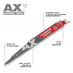 Milwaukee 48-00-5321, THE AX with Carbide Teeth 5T 6L (3/pkg)