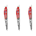 Milwaukee 48-00-5321, THE AX with Carbide Teeth 5T 6L (3/pkg)