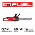 Milwaukee 2727-20, M18 FUEL Brushless 16" Chainsaw (Tool Only)