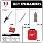 Milwaukee 49-56-9290, 10 PC BIG HAWG with Carbide Teeth Kit