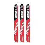 Milwaukee 48-00-5362, 9" 7TPI The TORCH with NITRUS CARBIDE for CAST IRON 3PK