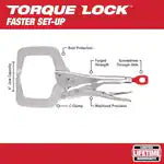 Milwaukee 48-22-3695, 5pc Torque Lock Locking Pliers Set