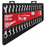Milwaukee 48-22-9516, 15pc Ratcheting Combination Wrench Set - Metric