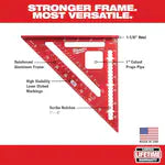 Milwaukee MLSQ070P, 7" Rafter Square and 4-1/2 " Trim Square Set