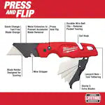 Milwaukee 48-22-1503, FASTBACK w/ Storage & FASTBACK Compact Knife Set