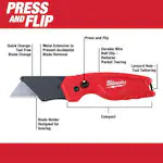 Milwaukee 48-22-1503, FASTBACK w/ Storage & FASTBACK Compact Knife Set