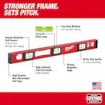 Milwaukee MLIBM78, 78" Magnetic I-Beam Level