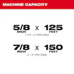Milwaukee 2818-21, M18 FUEL Sectional Machine for 5/8″ and 7/8″ Cable