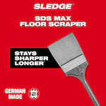 Milwaukee 48-62-4096, SDS-MAX DEMO Floor Scraper