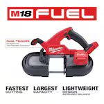 Milwaukee 2829S-20, M18 FUEL Compact Dual-Trigger Band Saw (Tool Only)