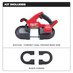 Milwaukee 2829S-20, M18 FUEL Compact Dual-Trigger Band Saw (Tool Only)