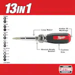 Milwaukee 48-22-2880,  13in1 Cushion-Grip Screwdriver with ECX®