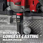 Milwaukee 49-66-7013, 1/2" Drive SHOCKWAVE Impact Duty Metric Standard 6 Point Socket Set - 14 Piece