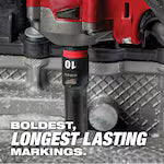 Milwaukee 49-66-7025, 1/2" Drive SHOCKWAVE Impact Duty Metric Deep 6 Point Socket Set - 3 Piece