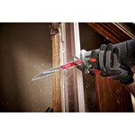 Milwaukee 48-00-5243, 12" 6 TPI THE WRECKER with Carbide Teeth SAWZALL Blade (1/pkg)
