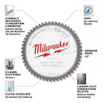 Milwaukee 48-40-4320, 6-1/2" 54T ALUMINUM Circular Saw Blade, 5/8"