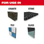 Milwaukee 48-20-8995, 1/2" Tile and Natural Stone Bit