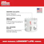 Milwaukee 49-56-0749, 6" HOLE DOZER with Carbide Teeth