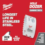 Milwaukee 49-56-0749, 6" HOLE DOZER with Carbide Teeth