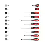 Milwaukee 48-22-2710, 10pc Screwdriver Kit