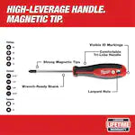 Milwaukee 48-22-2710, 10pc Screwdriver Kit