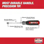 Milwaukee 48-22-2821, 1/4" Slotted - 4" Cushion Grip Screwdriver (Discontinued)