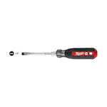 Milwaukee 48-22-2821, 1/4" Slotted - 4" Cushion Grip Screwdriver (Discontinued)