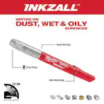 Milwaukee 48-22-3123, INKZALL Silver/Gold Metallic Fine Point Marker (2/pk)