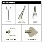 Milwaukee 48-53-2790, 5-Piece Medium Drain Line Kit w/ Rust Guard Plating