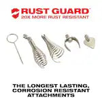 Milwaukee 48-53-2790, 5-Piece Medium Drain Line Kit w/ Rust Guard Plating