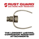 Milwaukee 48-53-2789, 1-1/2 in. C-Cutter Attachment w/ Rust Guard Plating