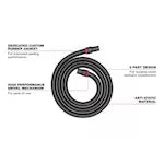 Milwaukee 49-90-2004, 2-1/2" X 16' Flexible Hose