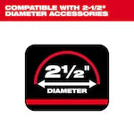 Milwaukee 49-90-2004, 2-1/2" X 16' Flexible Hose