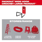Milwaukee 48-22-8332, PACKOUT Wide Hook