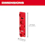 Milwaukee 48-22-8338, PACKOUT M12 Battery Rack