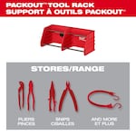 Milwaukee 48-22-8340, PACKOUT Tool Rack