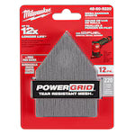 Milwaukee 48-80-5220, 220 Grit Mesh Sanding Sheets for M12 FUEL™ Orbital Detail Sander 12-Pack