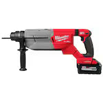 Milwaukee 2916-22, M18 FUEL™ 1-1/4” SDS Plus D-Handle Rotary Hammer Kit w/ ONE-KEY™